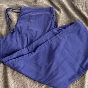 Casual Navy Drawstring Pants